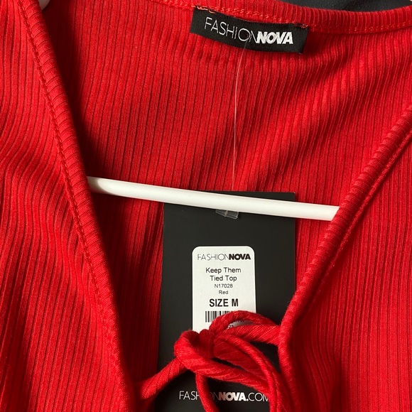 Fashion Nova “ keep them tied top “ - Picture 3 of 4